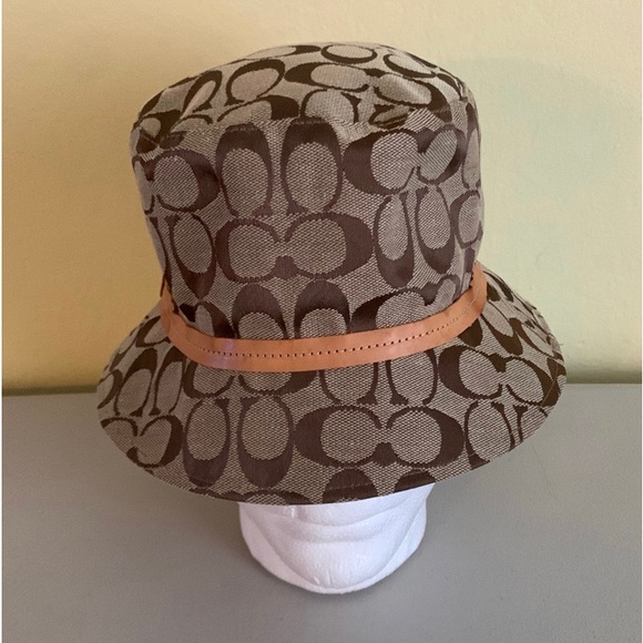 Coach Signature Men’s Bucket Hat - Picture 1 of 12